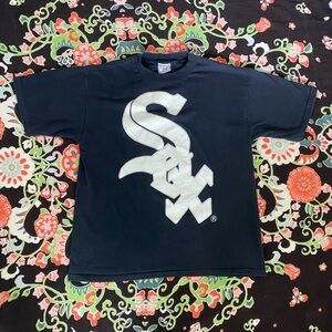 Allsport Proweight Black Vintage Single Stitch Sox Tee